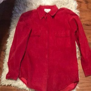 Shirt suede lightweight (shirttail)